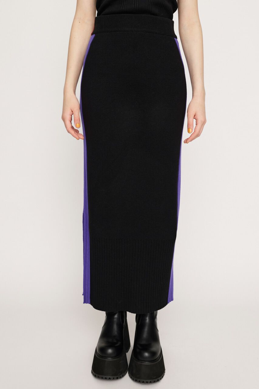 SLY「MILANO RIB ミディアムスカート」|スカート|