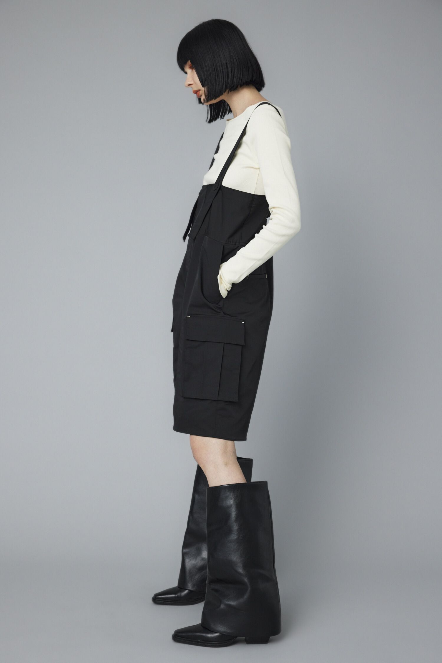 HeRIN.CYE「Suspender half pants」|その他|