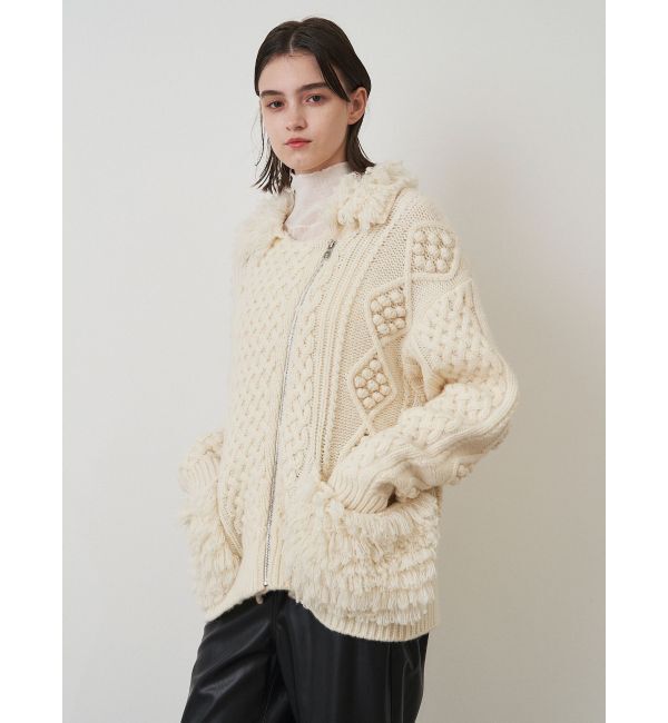 ELENDEEK「CABLE ZIP BZ」|ブルゾン・スタジャン|