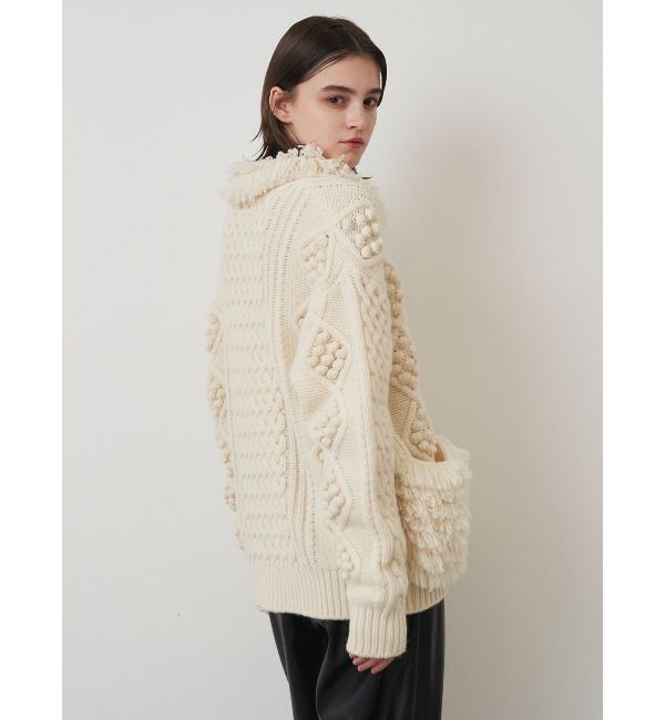 ELENDEEK「CABLE ZIP BZ」|ブルゾン・スタジャン|