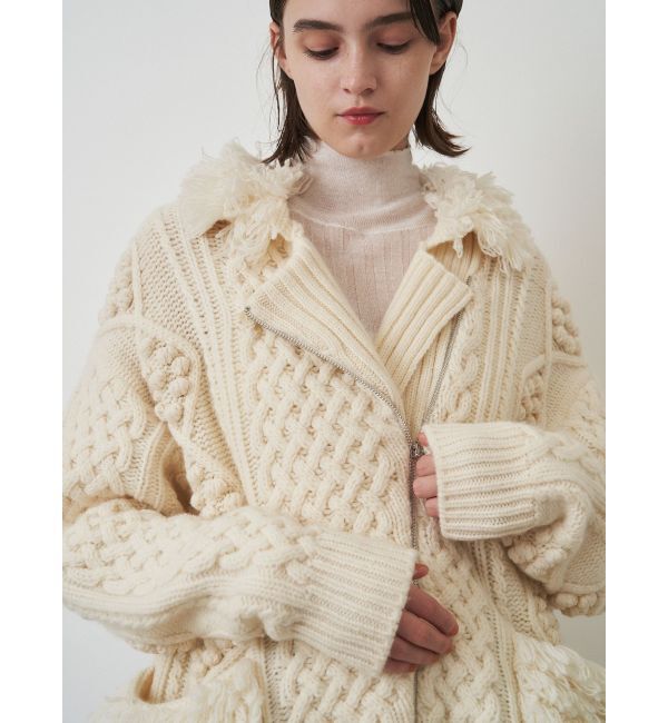 ELENDEEK「CABLE ZIP BZ」|ブルゾン・スタジャン|