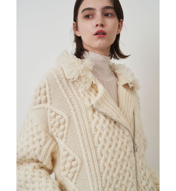 ELENDEEK「CABLE ZIP BZ」|ブルゾン・スタジャン|