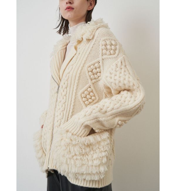 ELENDEEK「CABLE ZIP BZ」|ブルゾン・スタジャン|