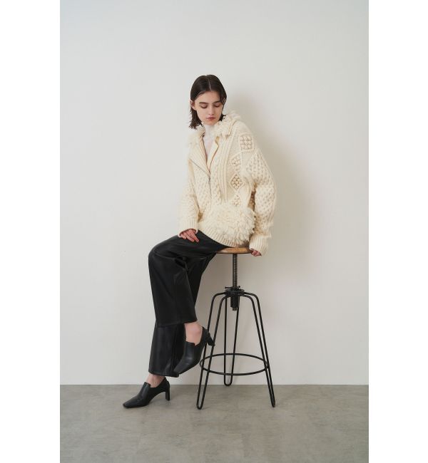 ELENDEEK「CABLE ZIP BZ」|ブルゾン・スタジャン|