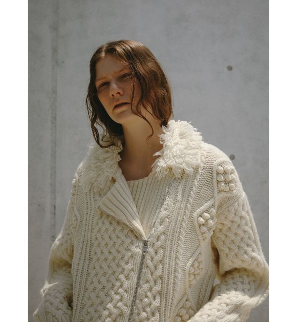 ELENDEEK「CABLE ZIP BZ」|ブルゾン・スタジャン|