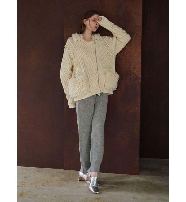 ELENDEEK「CABLE ZIP BZ」|ブルゾン・スタジャン|