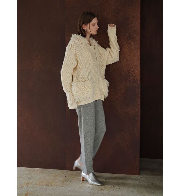 ELENDEEK「CABLE ZIP BZ」|ブルゾン・スタジャン|