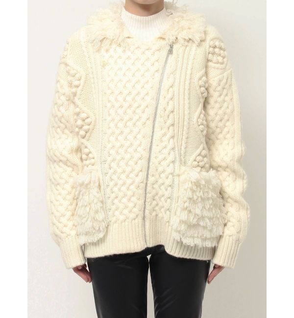 ELENDEEK「CABLE ZIP BZ」|ブルゾン・スタジャン|