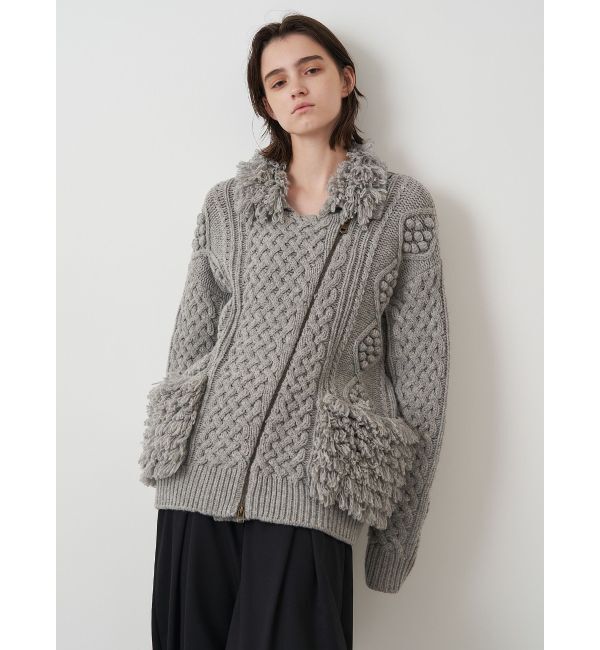 ELENDEEK「CABLE ZIP BZ」|ブルゾン・スタジャン|