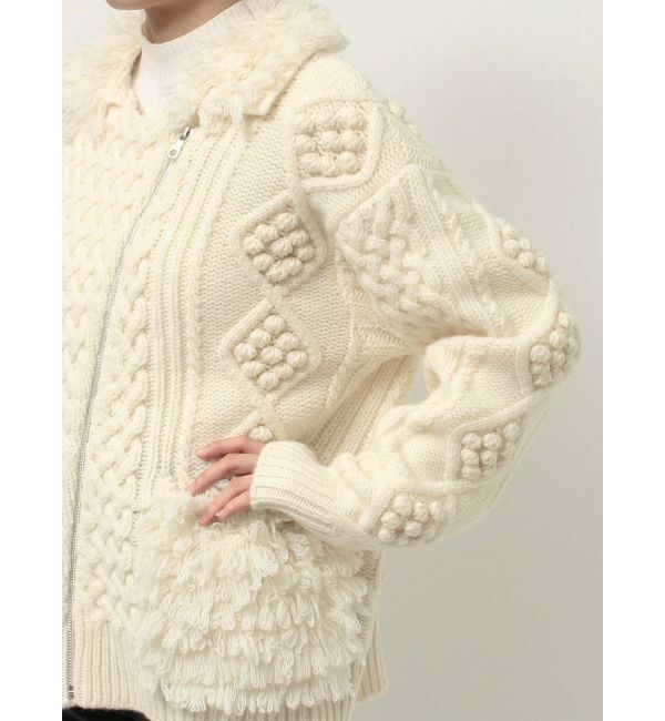 ELENDEEK「CABLE ZIP BZ」|ブルゾン・スタジャン|