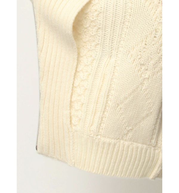 ELENDEEK「CABLE ZIP BZ」|ブルゾン・スタジャン|