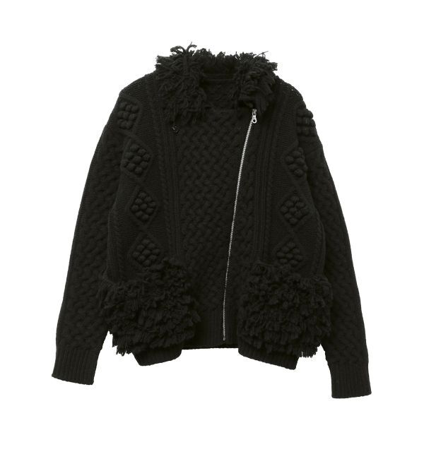 ELENDEEK「CABLE ZIP BZ」|ブルゾン・スタジャン|