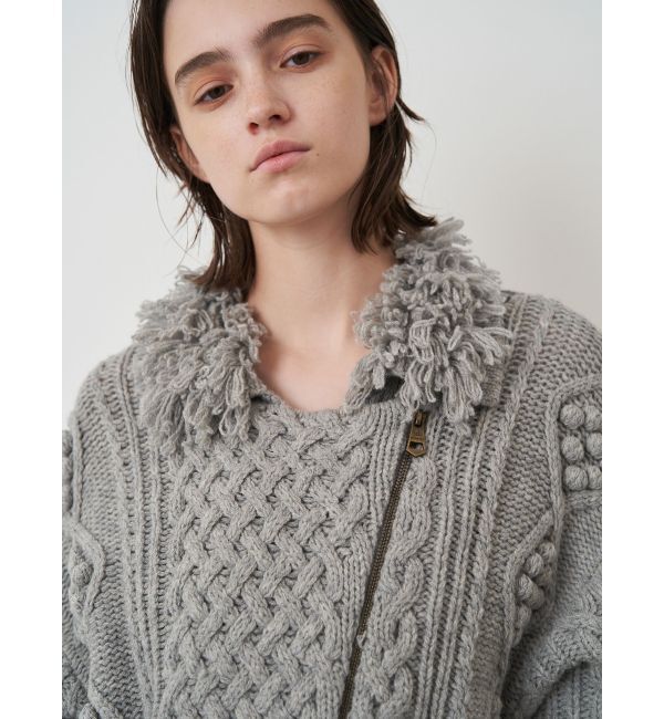 ELENDEEK「CABLE ZIP BZ」|ブルゾン・スタジャン|