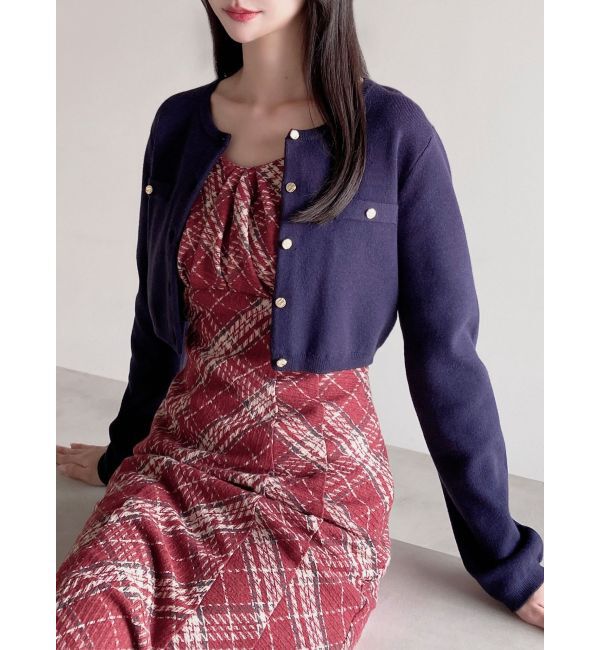 RESEXXY「ハイゲージニットカーディガン」|カーディガン|