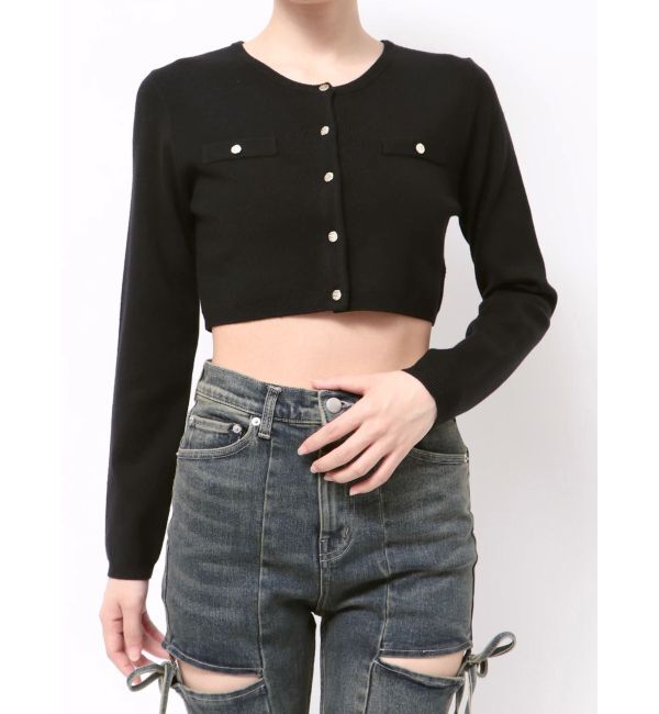 RESEXXY「ハイゲージニットカーディガン」|カーディガン|