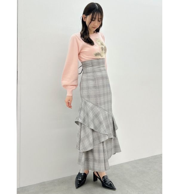 dazzlin「バックレースアップアシメマーメイドスカート」|スカート|