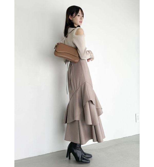 dazzlin「バックレースアップアシメマーメイドスカート」|スカート|