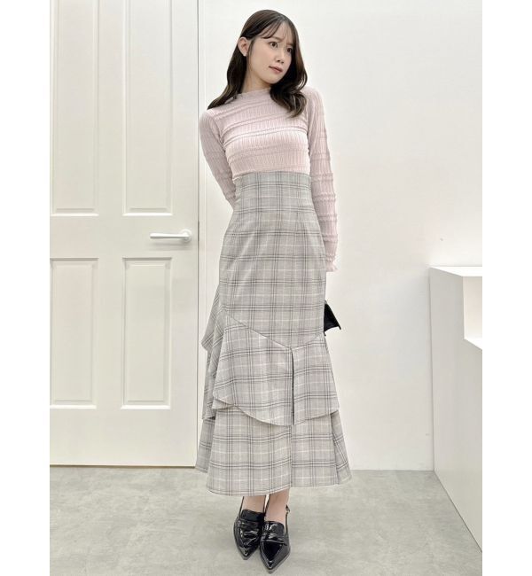 dazzlin「バックレースアップアシメマーメイドスカート」|スカート|