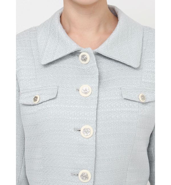 dazzlin「【セットアップ対応】2WAYスリーブツイードジャケット」|その他|