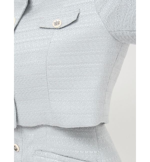 dazzlin「【セットアップ対応】2WAYスリーブツイードジャケット」|その他|