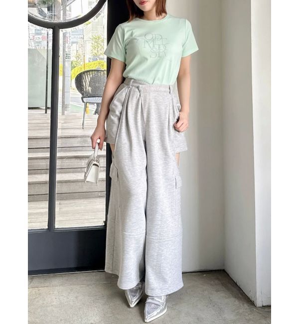 dazzlin「サイドーオープンワイドカーゴパンツ」|カーゴ|