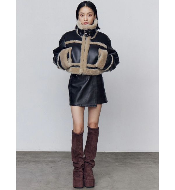 ルーズフレアカバーフィットブーツ（EMODA）｜ルミネのファッション