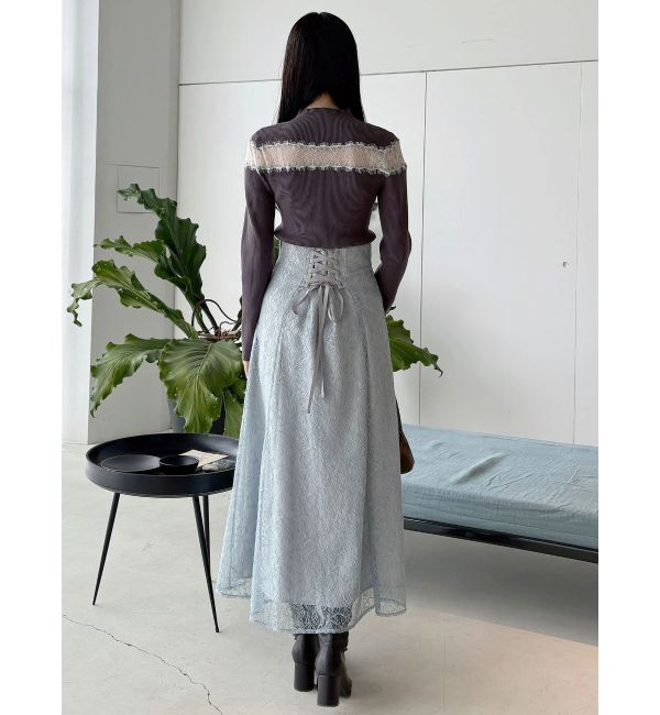 MERCURYDUO「レースカッティングニット」|ニット・セーター|