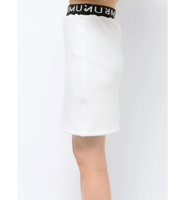 MURUA「スポンジングロゴミニスカート」|スカート|