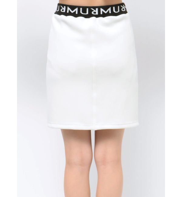 MURUA「スポンジングロゴミニスカート」|スカート|