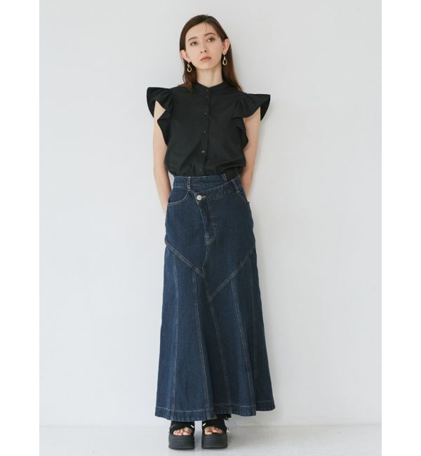 MURUA「ウォッシュドデニムマーメイドスカート」|スカート|