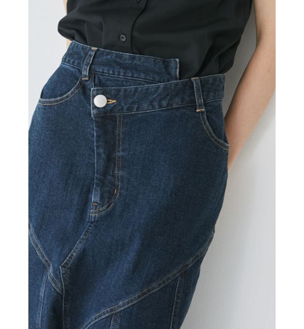 MURUA「ウォッシュドデニムマーメイドスカート」|スカート|