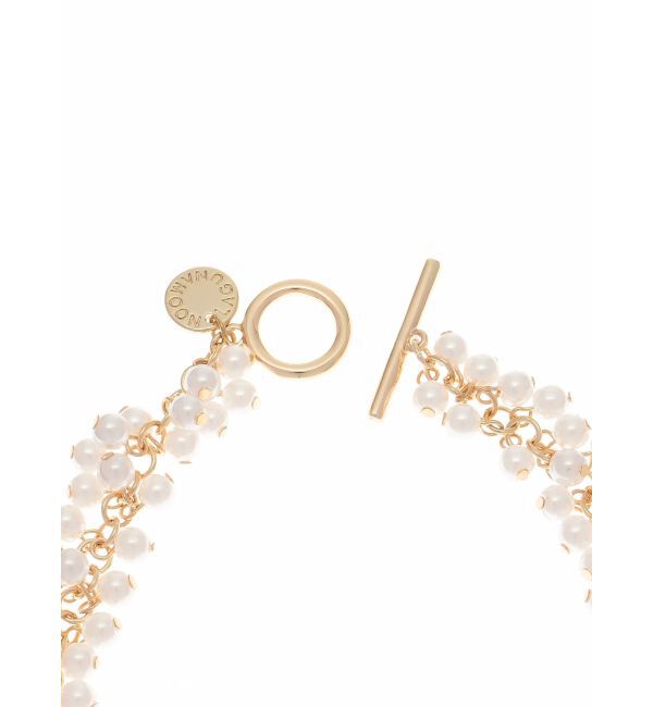 LAGUNAMOON「LADYフェイクパールバブルネックレス」|ネックレス|