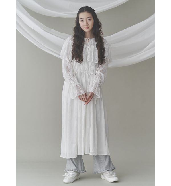 merry jenny「レースフレアボレロ」|シャツ・ブラウス|