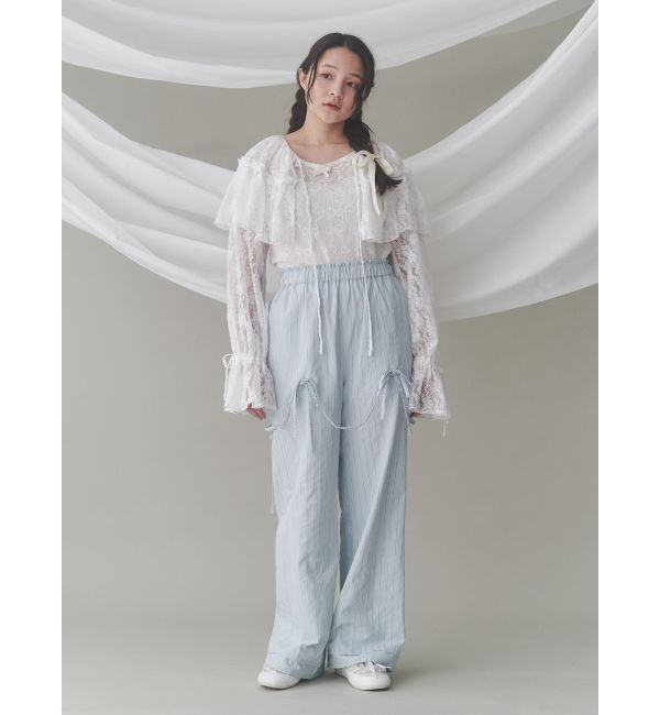 merry jenny「レースフレアボレロ」|シャツ・ブラウス|
