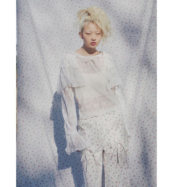 merry jenny「レースフレアボレロ」|シャツ・ブラウス|