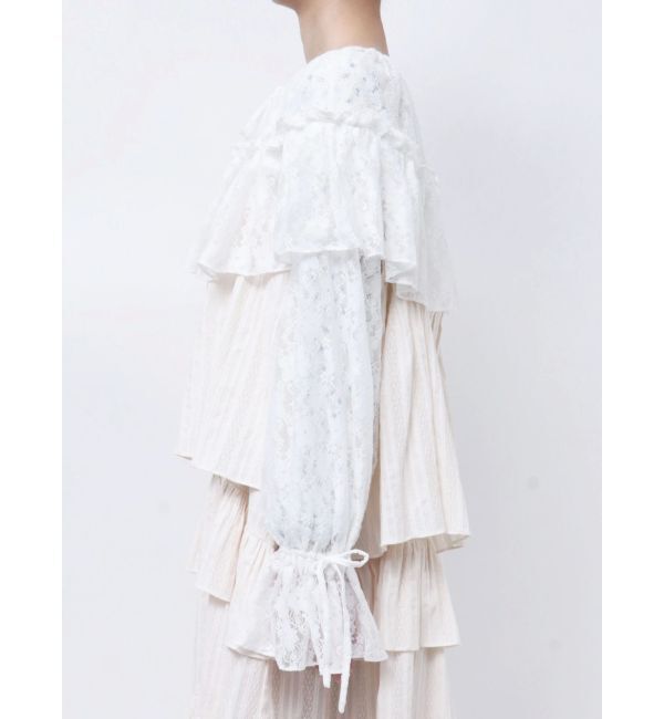 merry jenny「レースフレアボレロ」|シャツ・ブラウス|