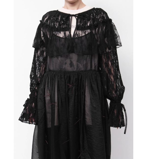 merry jenny「レースフレアボレロ」|シャツ・ブラウス|