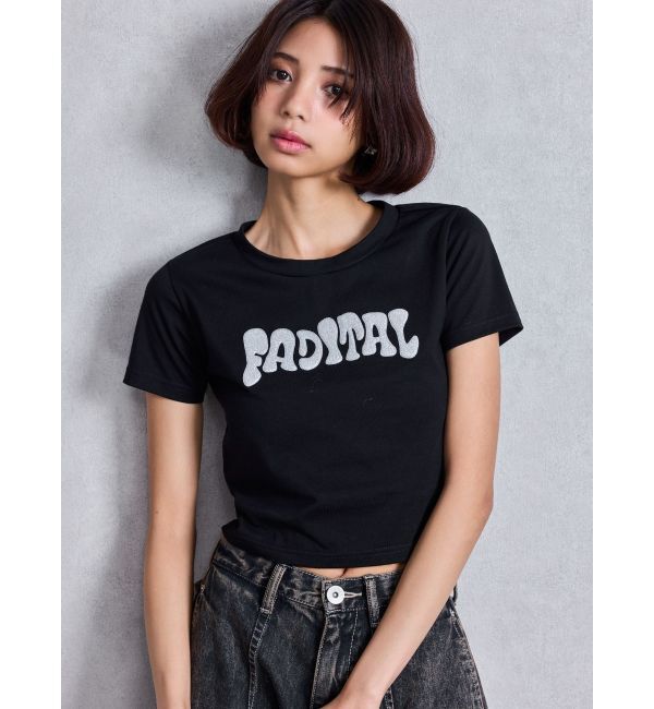 GYDA「FADITAL Tシャツ」|Tシャツ・カットソー|ブラック