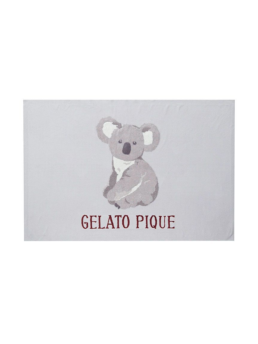 gelato pique「コアラジャガードブランケット」|ブランケット|GRY