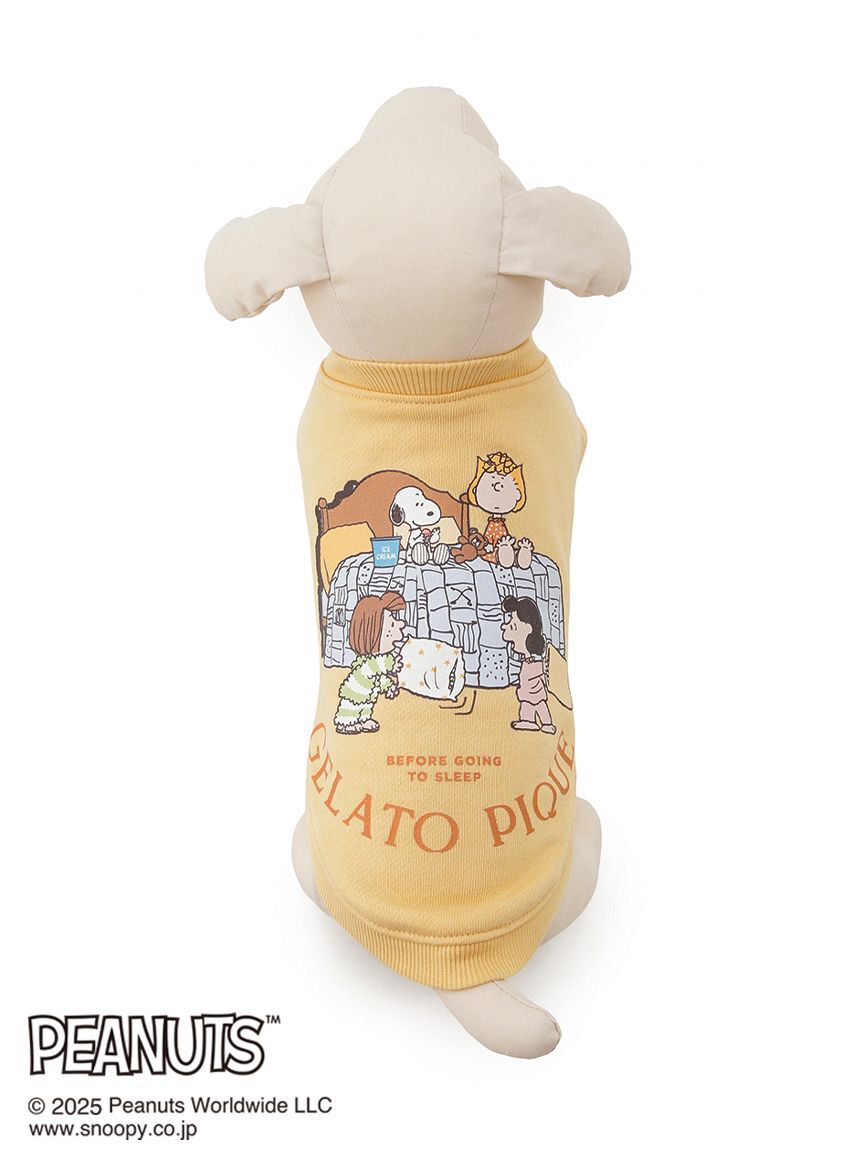  GELATO PIQUE CAT&DOG「【PEANUTS】【CAT&DOG】オリジナルアート 裏毛プルオーバー」|その他|