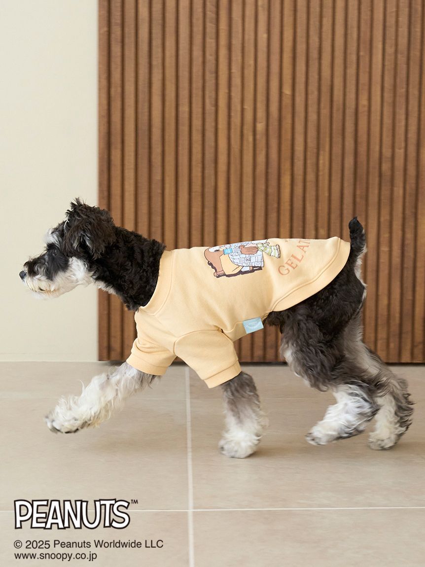  GELATO PIQUE CAT&DOG「【PEANUTS】【CAT&DOG】オリジナルアート 裏毛プルオーバー」|その他|