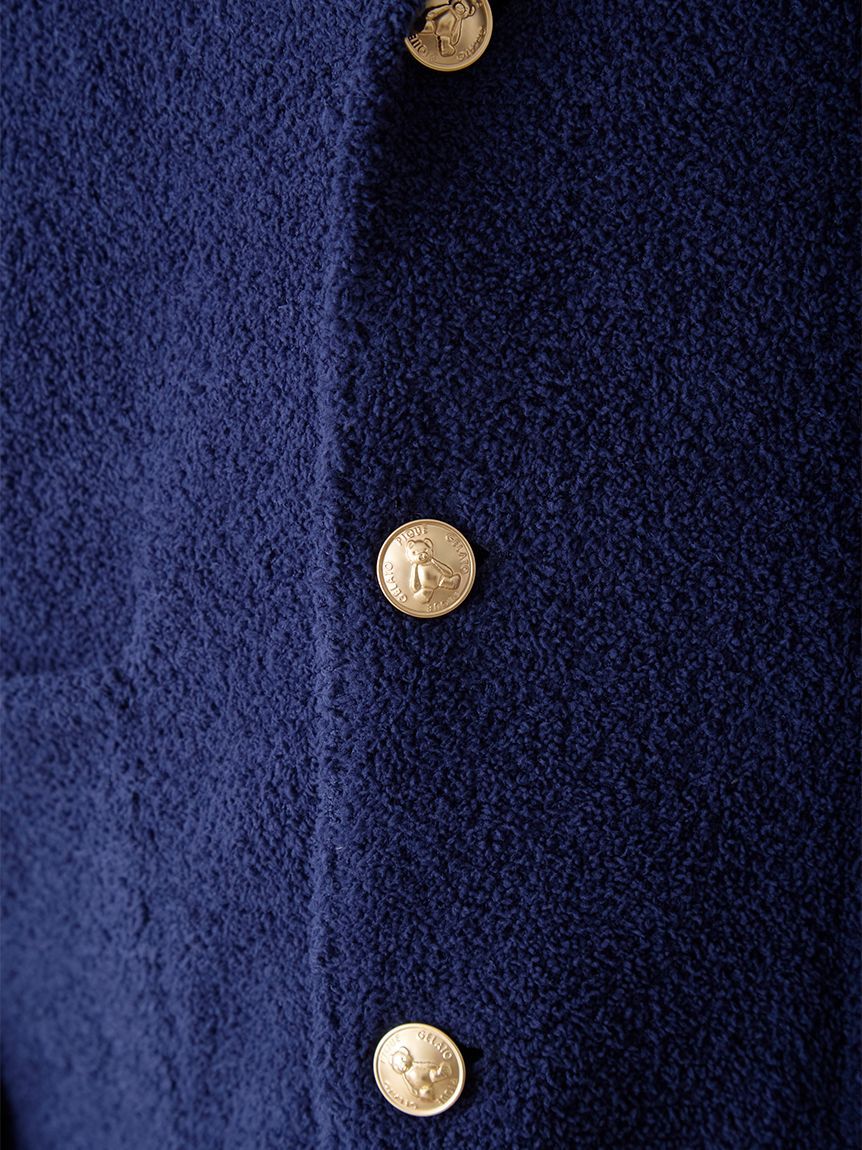 GELATO PIQUE HOMME「【HOMME】パウダーニットジャケット」|カーディガン|