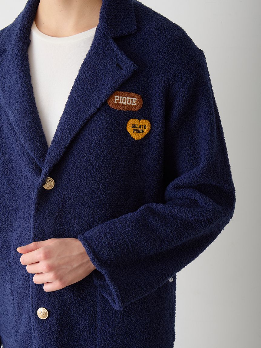 GELATO PIQUE HOMME「【HOMME】パウダーニットジャケット」|カーディガン|