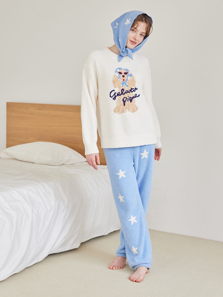 gelato pique「3柄ジャガードロングパンツ」|ルームウェア|