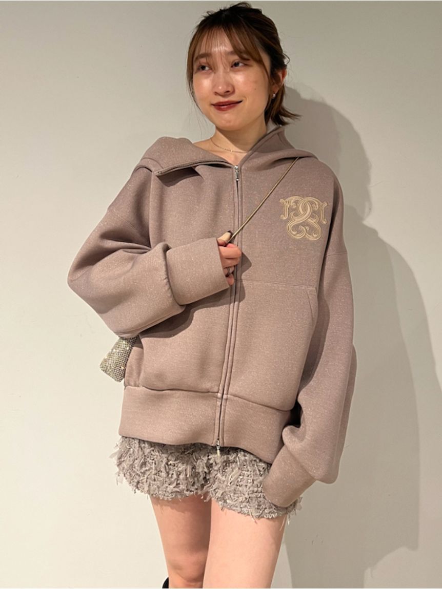 snidel ボリュームパーカー　新品タグ付き　限定カラー ボリュームパーカー（SNIDEL）｜ルミネのファッション通販アイルミネ<i