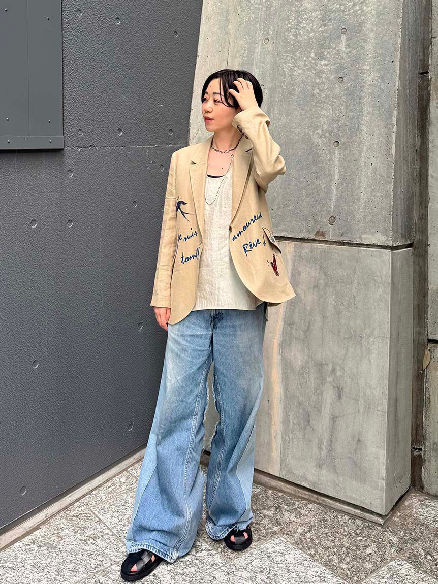 styling/「【styling/&times;KEITA MARUYAMA】エンブロイダリージャケット」|テーラードジャケット|