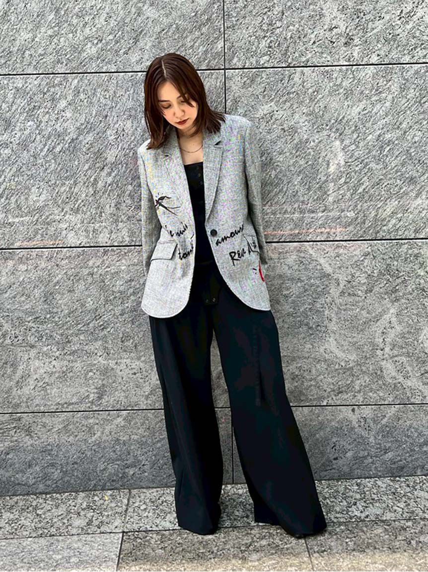 styling/「【styling/&times;KEITA MARUYAMA】エンブロイダリージャケット」|テーラードジャケット|