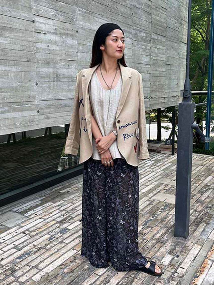 styling/「【styling/&times;KEITA MARUYAMA】エンブロイダリージャケット」|テーラードジャケット|