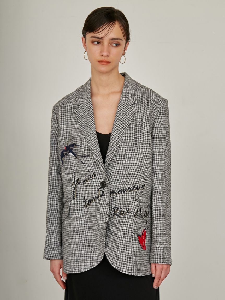 styling/「【styling/&times;KEITA MARUYAMA】エンブロイダリージャケット」|テーラードジャケット|