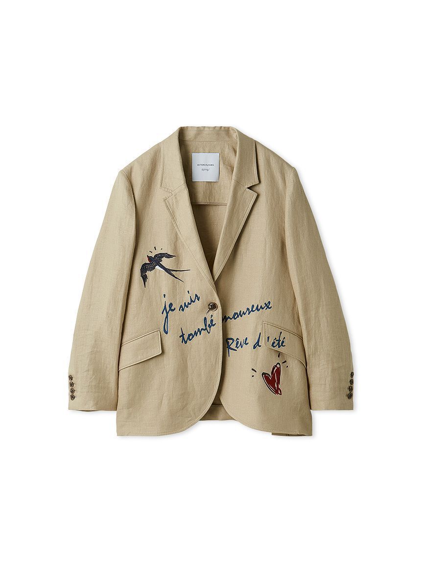 styling/「【styling/&times;KEITA MARUYAMA】エンブロイダリージャケット」|テーラードジャケット|